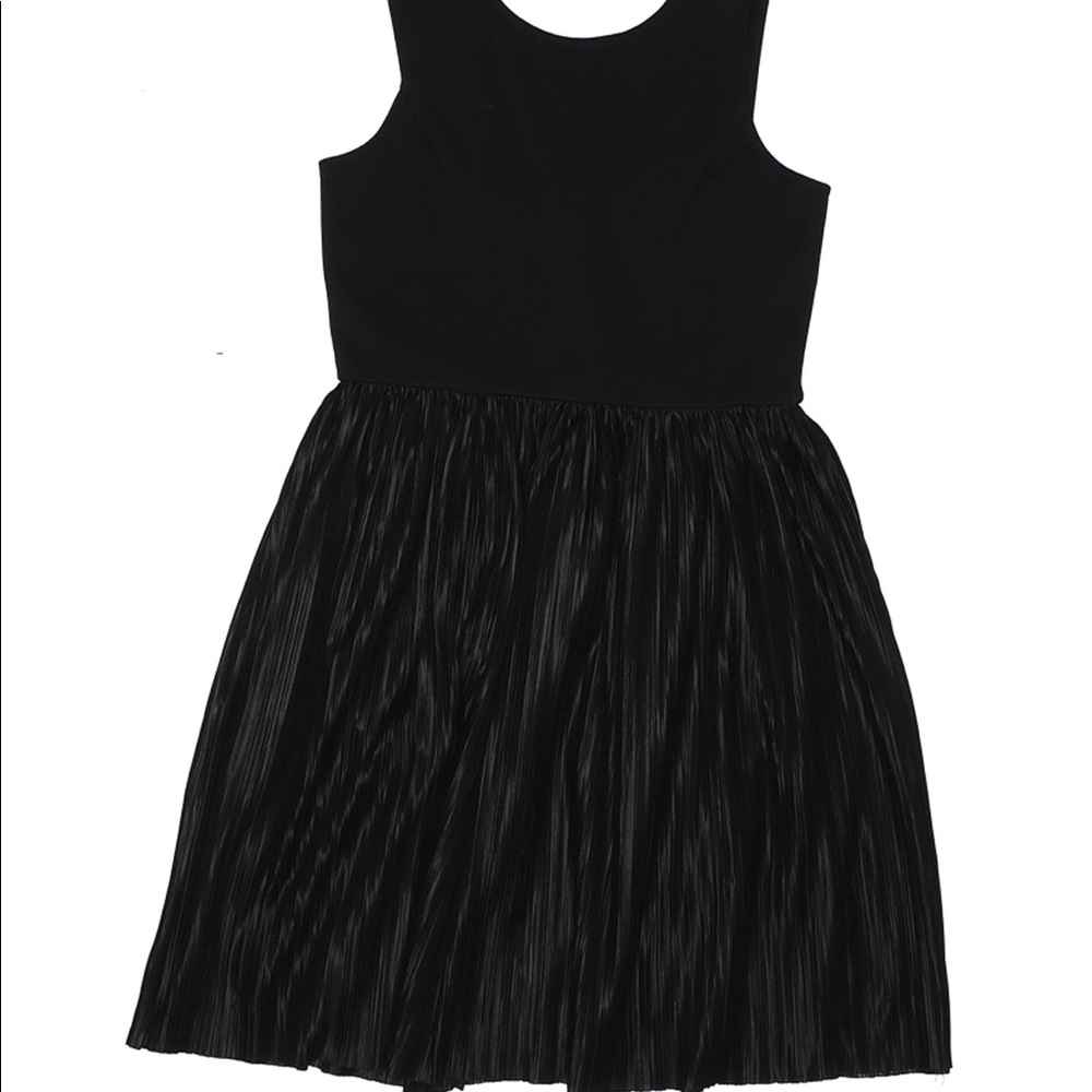 Ruby and Bloom Girl’s Black Holiday A-Line Dress size 16